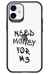 Need M3 Transparent Black - Apple iPhone 12 Mini