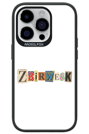Zbirweek (white) 2.0 - Apple iPhone 14 Pro