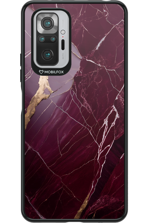 Burgundy Marble 2.0 - Xiaomi Redmi Note 10 Pro