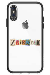 Zbirweek (transparent) 2.0 - Apple iPhone X
