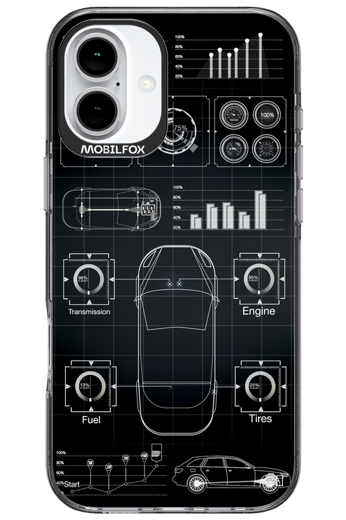 Cyber Grid 2.0 - Apple iPhone 16 Plus