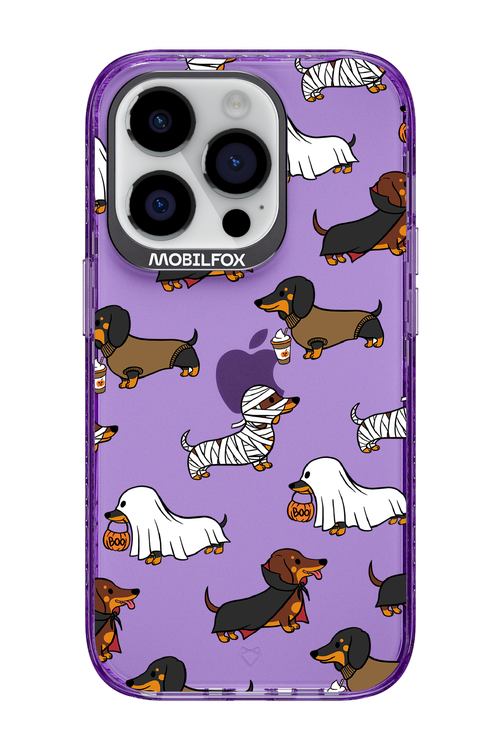 Scary Dachshund (Transparent) - Apple iPhone 14 Pro