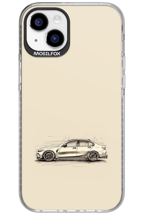 Sketch Car - Apple iPhone 15 Plus