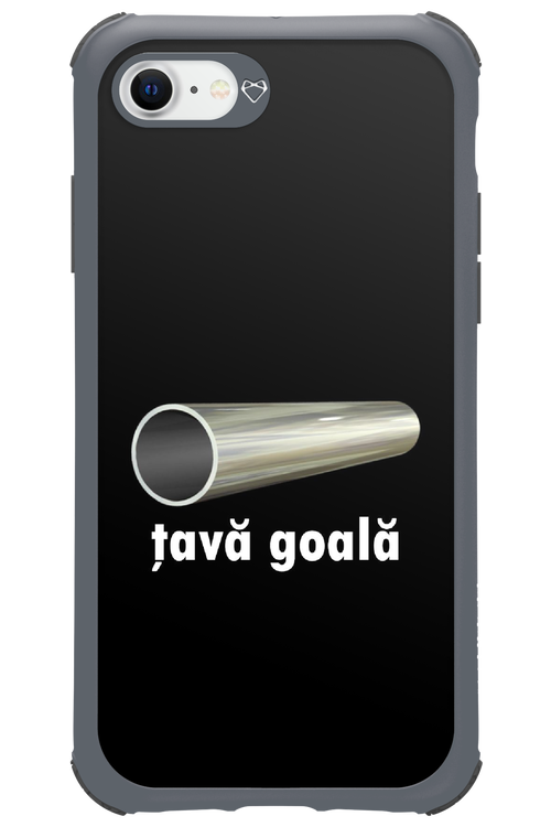 Țavă Goală Black - Apple iPhone 8