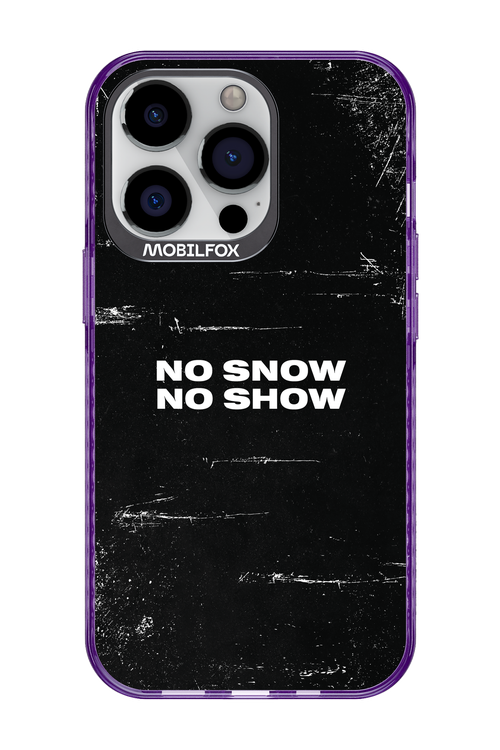 No snow, no show - Apple iPhone 13 Pro