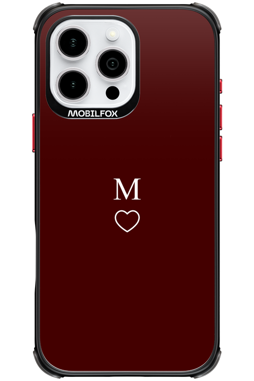 M Burgundia 2.0 - Apple iPhone 16 Pro Max