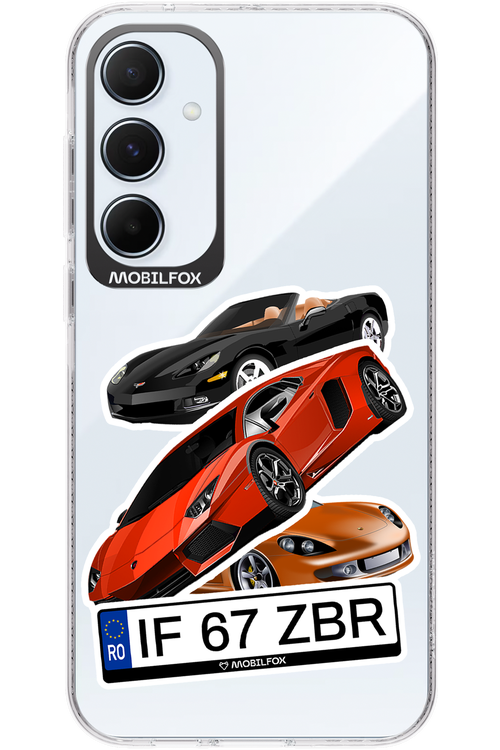 Car Sticker 2.0 - Samsung Galaxy A55