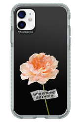 Flower Black - Apple iPhone 11