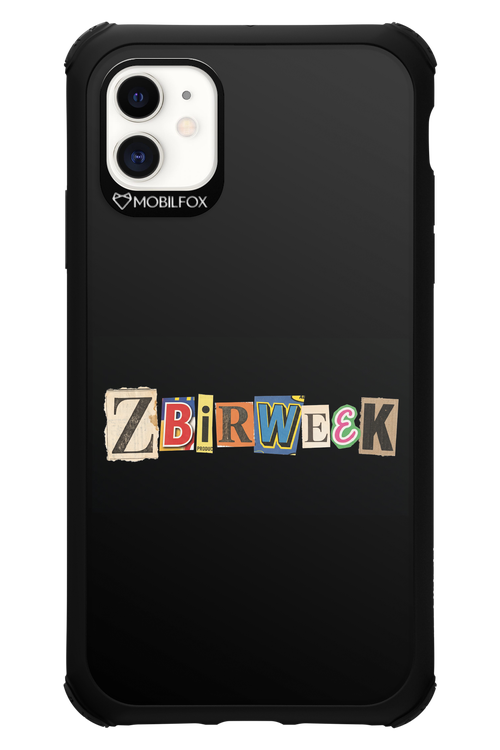 Zbirweek (black) 2.0 - Apple iPhone 11
