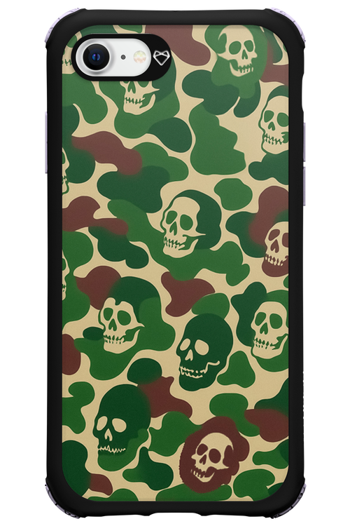 Camo Skull - Apple iPhone 8