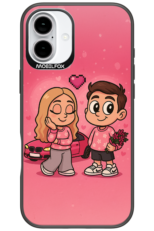 Pink Amour 2.0 - Apple iPhone 16 Plus