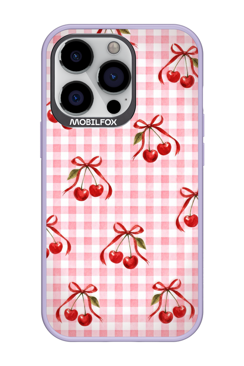 Pink Cherry Checked 2.0 - Apple iPhone 13 Pro