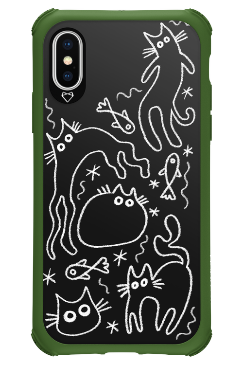 CHALK_CATS 2.0 - Apple iPhone XS