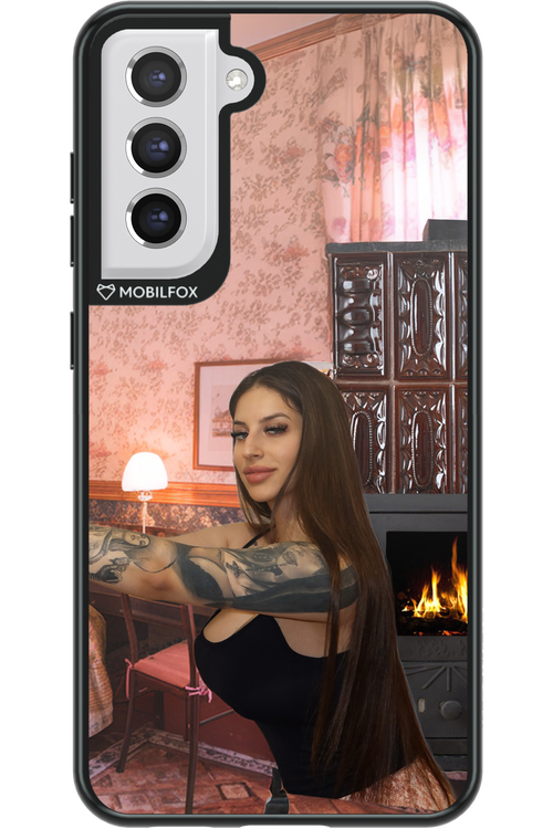 Tattooed Flame - Samsung Galaxy S21 FE