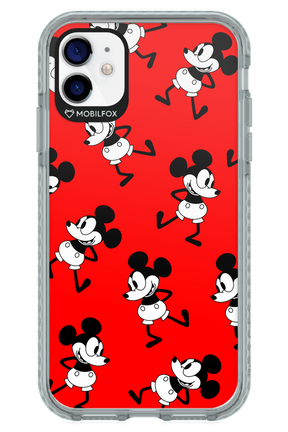 Iconic Mouse (red pattern) - Apple iPhone 11
