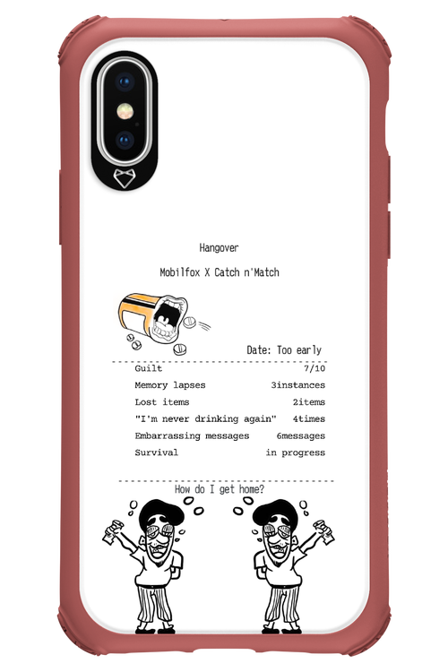 hangover - Apple iPhone XS