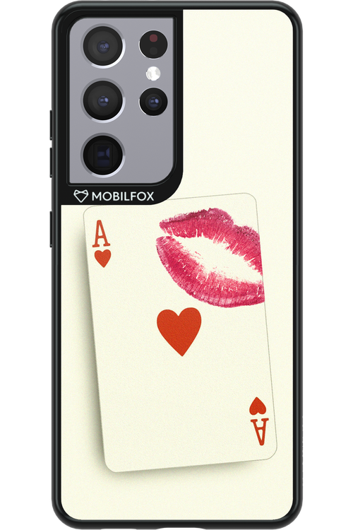 Card Kiss - Samsung Galaxy S21 Ultra