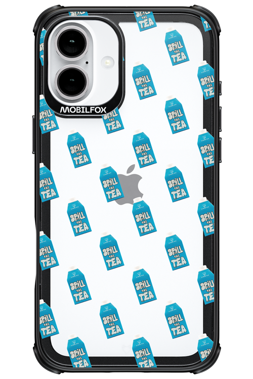 Blue Tea Party Chaos - Apple iPhone 16 Plus