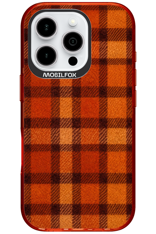 Checked scarf 2.0 - Apple iPhone 16 Pro