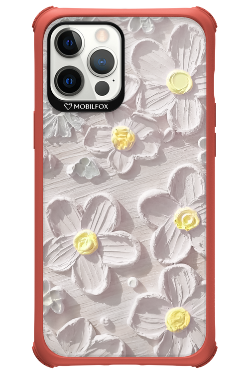 White Flowers - Apple iPhone 12 Pro Max