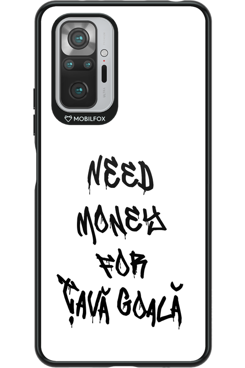 Need Money For Tava Black - Xiaomi Redmi Note 10 Pro