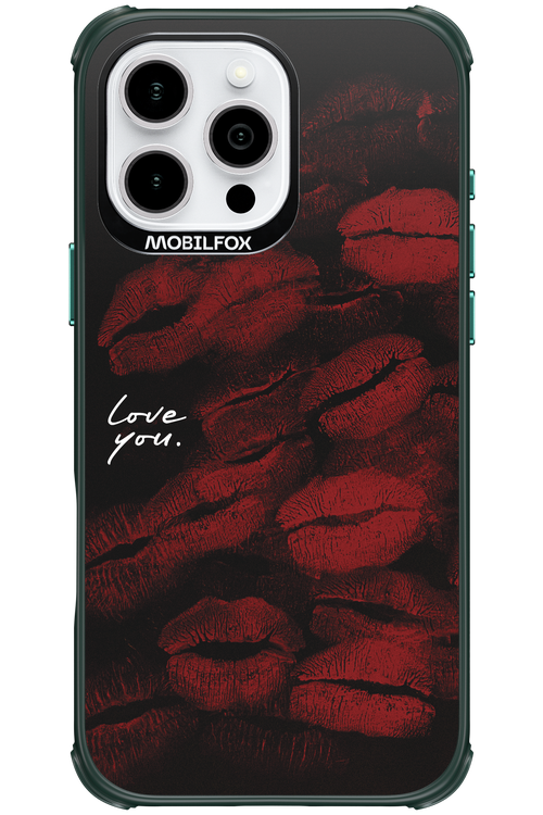 LOVE U BLACK 2.0 - Apple iPhone 16 Pro Max
