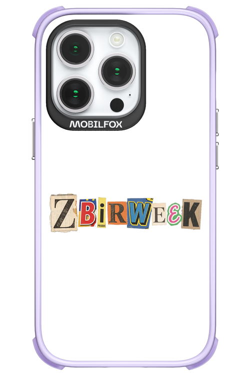 Zbirweek (white) 2.0 - Apple iPhone 14 Pro