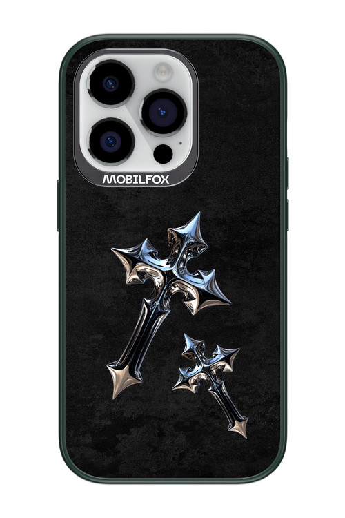 Chrome Crosses 2.0 - Apple iPhone 14 Pro