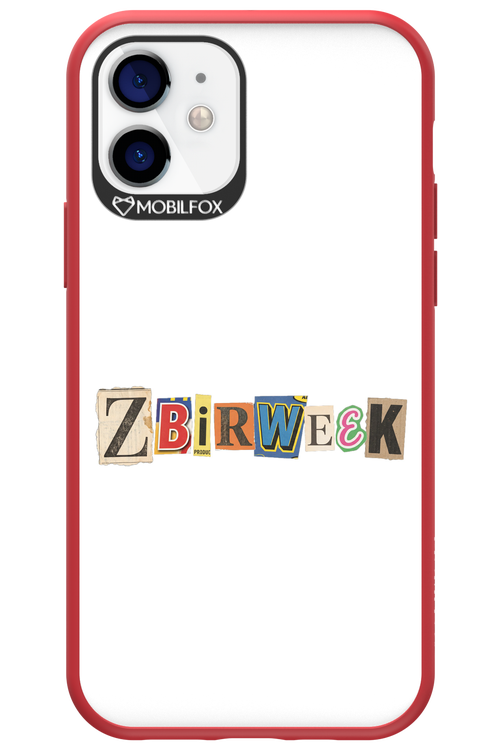 Zbirweek (white) 2.0 - Apple iPhone 12