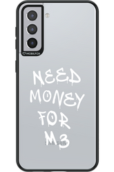 Need M3 Transparent White - Samsung Galaxy S21+