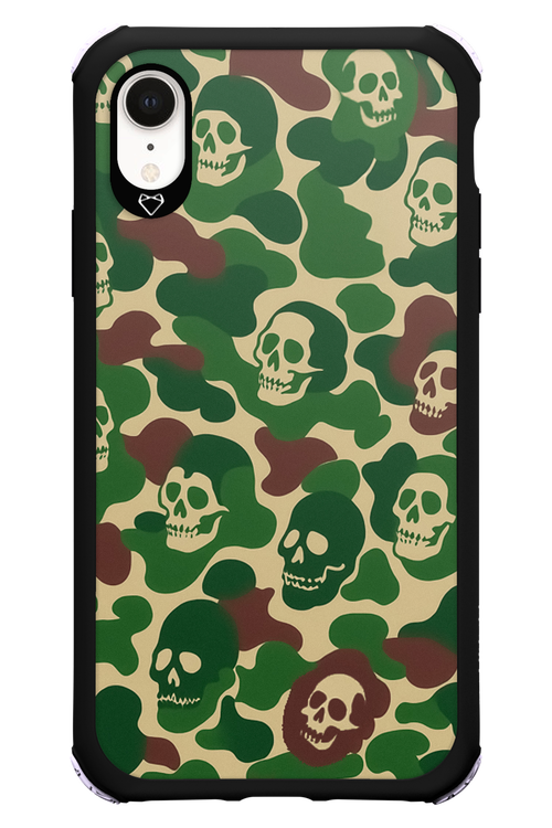 Camo Skull - Apple iPhone XR