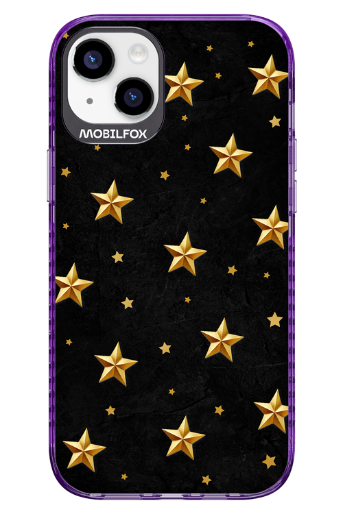 Golden Stars - Apple iPhone 14 Plus