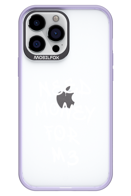 Need M3 Transparent White - Apple iPhone 13 Pro Max