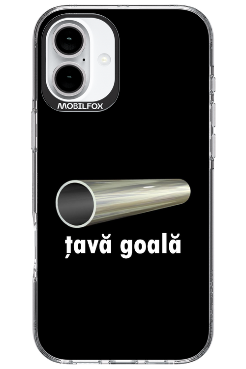 Țavă Goală Black - Apple iPhone 16 Plus