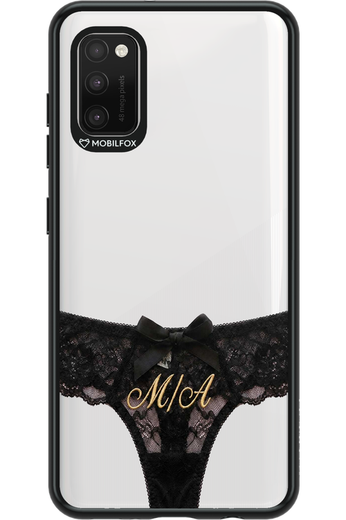 Black Panties Transparent 2.0 - Samsung Galaxy A41
