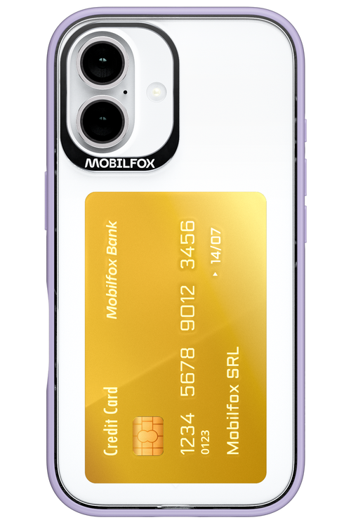 Gold Card - Apple iPhone 16