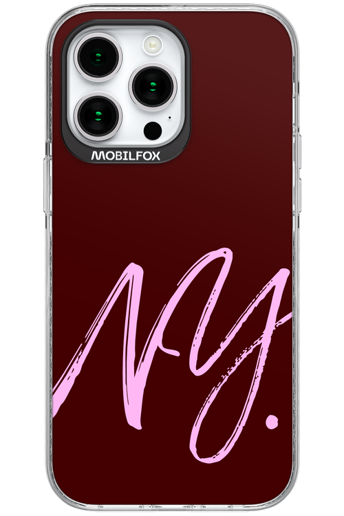(Dark Blush) NY 2.0 - Apple iPhone 15 Pro Max