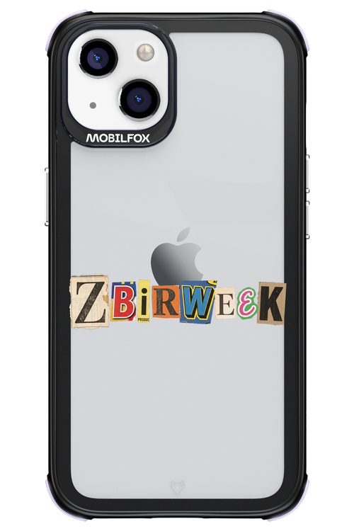 Zbirweek (transparent) 2.0 - Apple iPhone 13