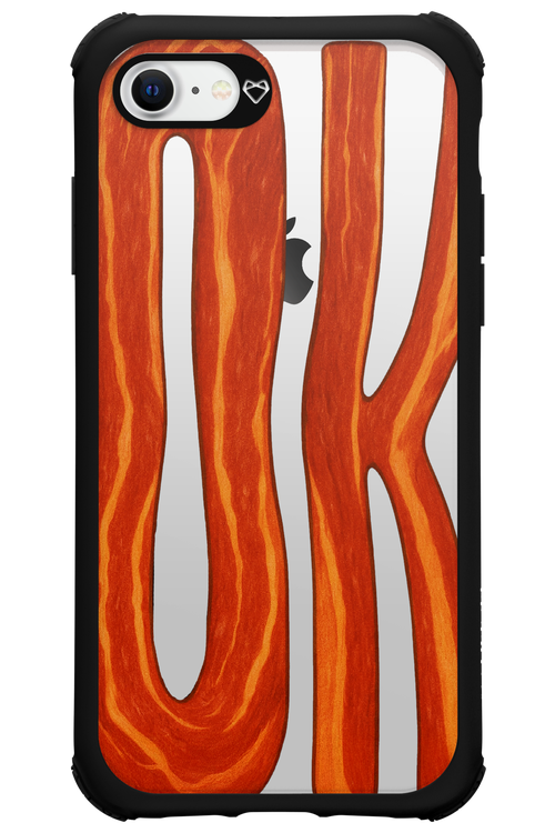 O K (Transparent) - Apple iPhone 7