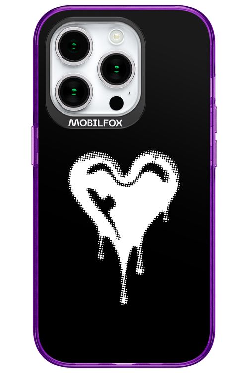 Heart Black - Apple iPhone 15 Pro