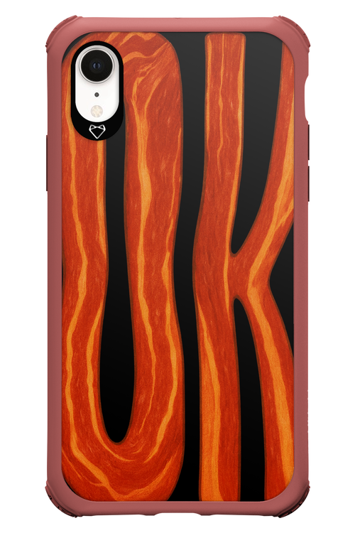 OK (Black-Red) - Apple iPhone XR