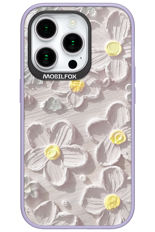 White Flowers 2.0 - Apple iPhone 15 Pro