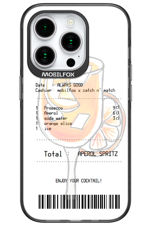 aperol spritz cocktail - Apple iPhone 15 Pro