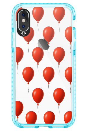 Red Balloons - Apple iPhone X