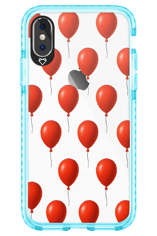 Red Balloons - Apple iPhone X