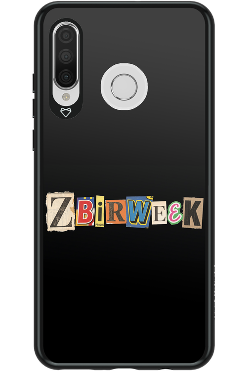 Zbirweek (black) 2.0 - Huawei P30 Lite