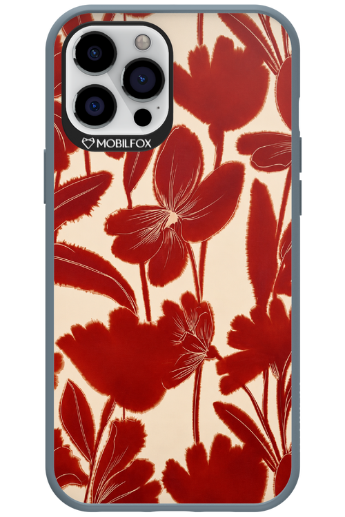 Burgundy Flowers 2.0 - Apple iPhone 12 Pro Max