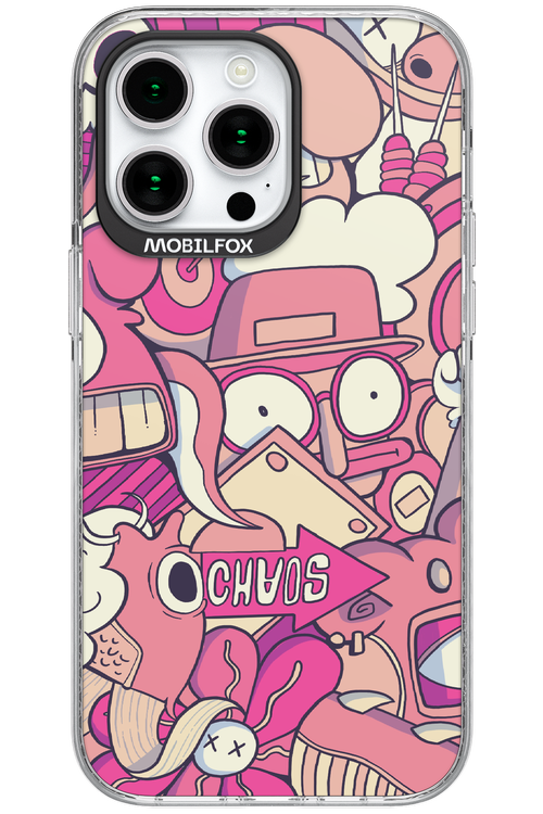 Coral Chaos - Apple iPhone 15 Pro Max