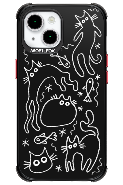 CHALK_CATS 2.0 - Apple iPhone 15