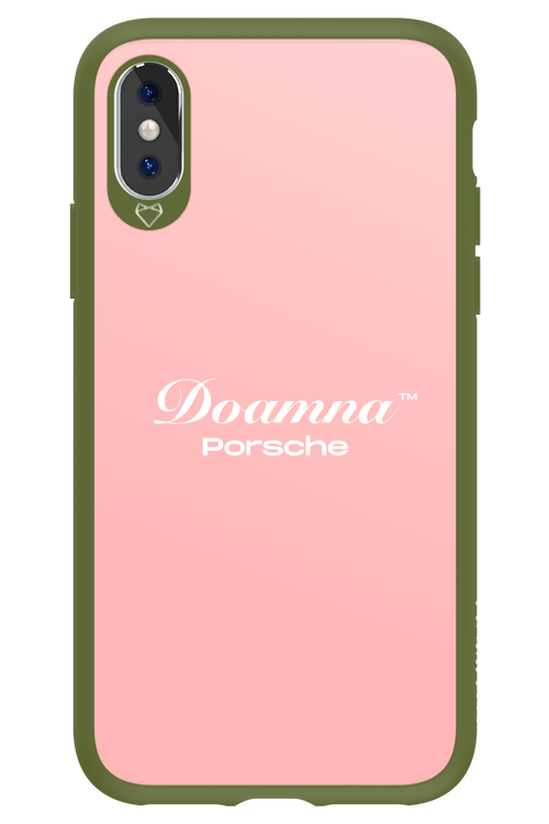 Doamna Porsche (pink) - Apple iPhone X
